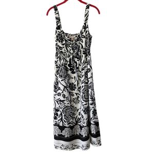 Knox Rose sleeveless mid length dress with pockets